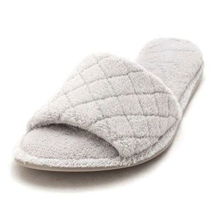 Charter Club 3 for $20 Memory Foam Scuff Slpr Gray